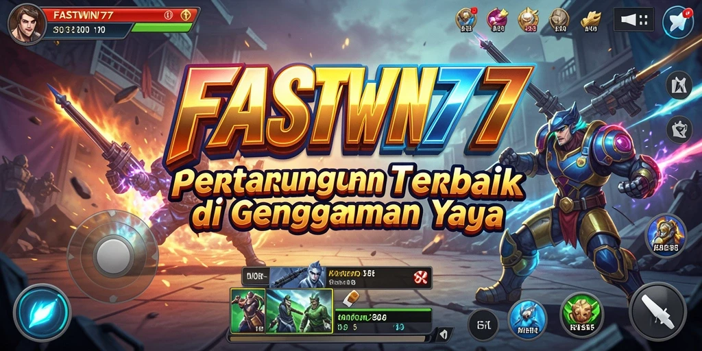Tampilan seru pertarungan mendebarkan di FASTWIN77.