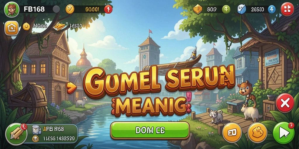 Screenshot gameplay FB168 menunjukkan aksi Idle yang seru.