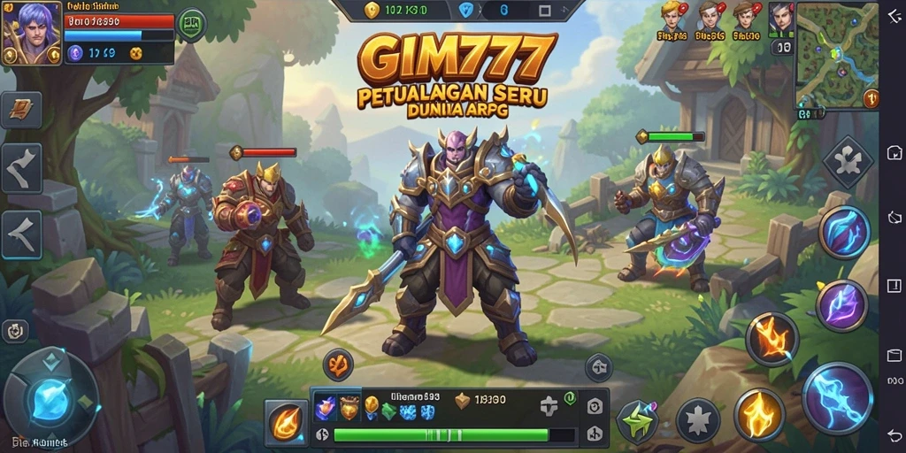 Gameplay seru dan aksi mendebarkan di GIM777.