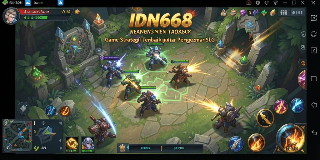 Tangkapan layar menunjukkan gameplay strategis yang mendebarkan.