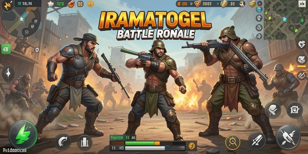 Tampilan menarik dari gameplay IRAMATOGEL yang penuh aksi.