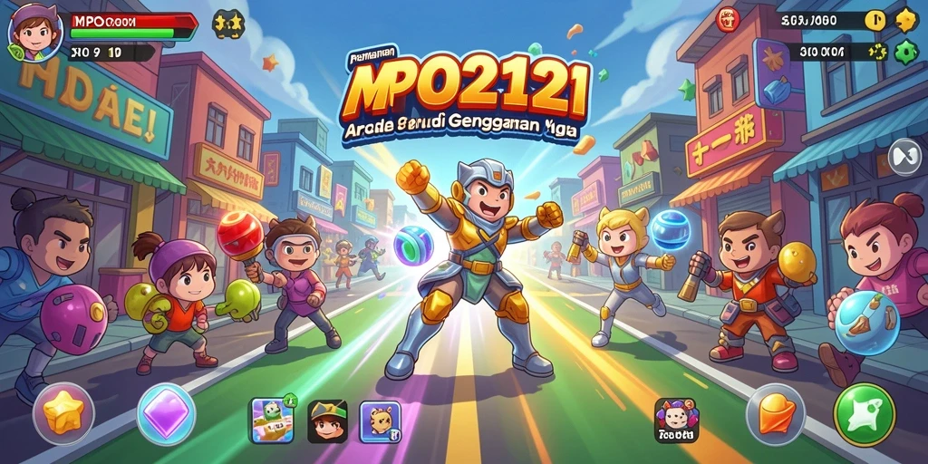 Tangkapan layar utama MPO2121 menampilkan gameplay yang dinamis dan penuh aksi.