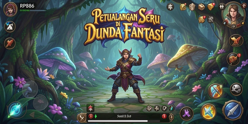 Gameplay memukau di dunia petualangan RP886.