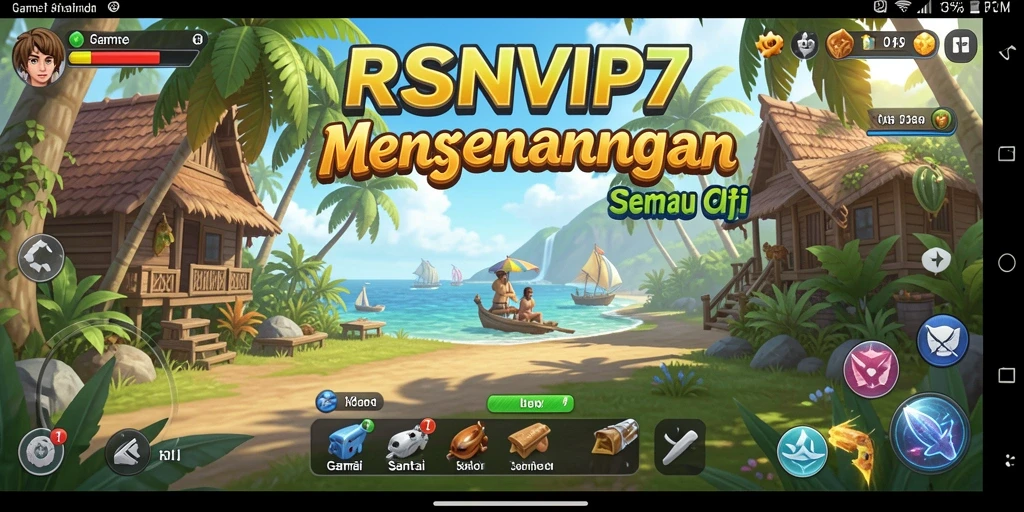 Tampilan gameplay RSNVIP7 yang cerah dan menarik.