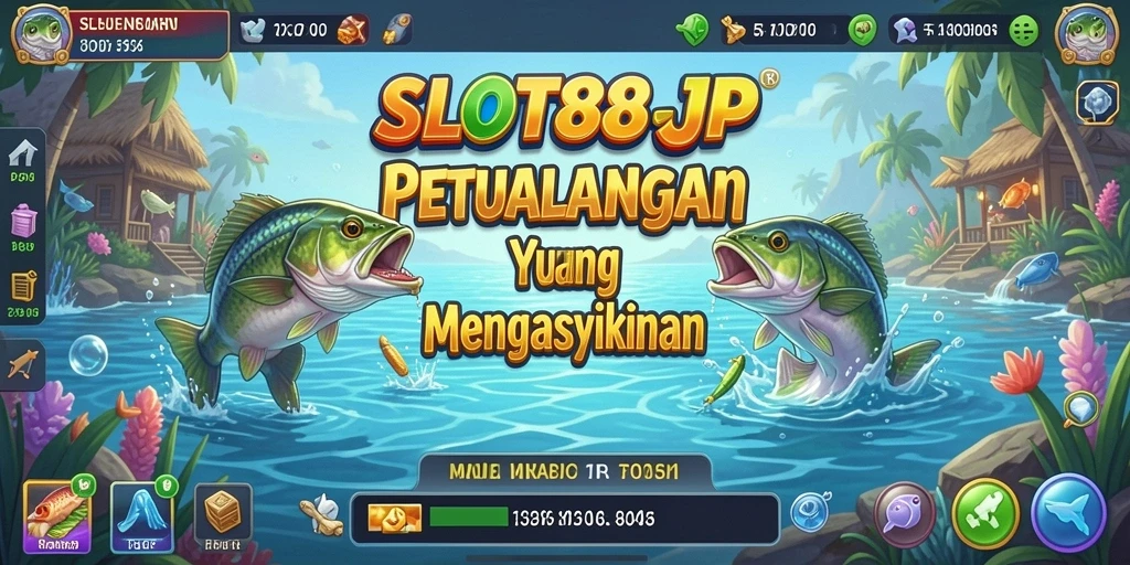 Tangkapan ikan berwarna-warni dalam gameplay SLOT88JP yang mengasyikkan.