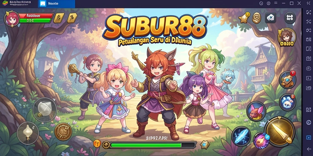 Tampilan gameplay SUBUR88 yang menarik dan penuh aksi.