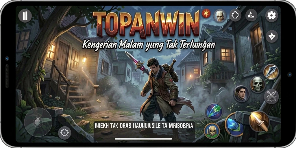 Gameplay TOPANWIN yang menegangkan dengan suasana Horror yang mencekam.