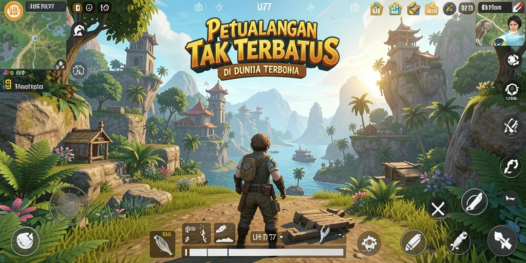 Gameplay UH77 yang memukau dengan dunia luas yang bisa dijelajahi.