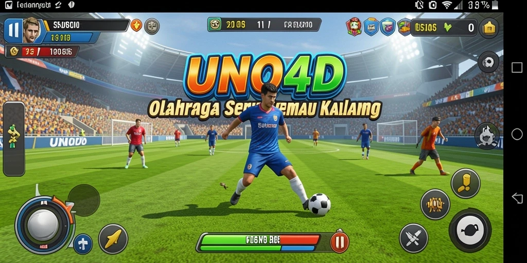 Tampilan gameplay seru dalam UNO4D dengan grafik menawan.