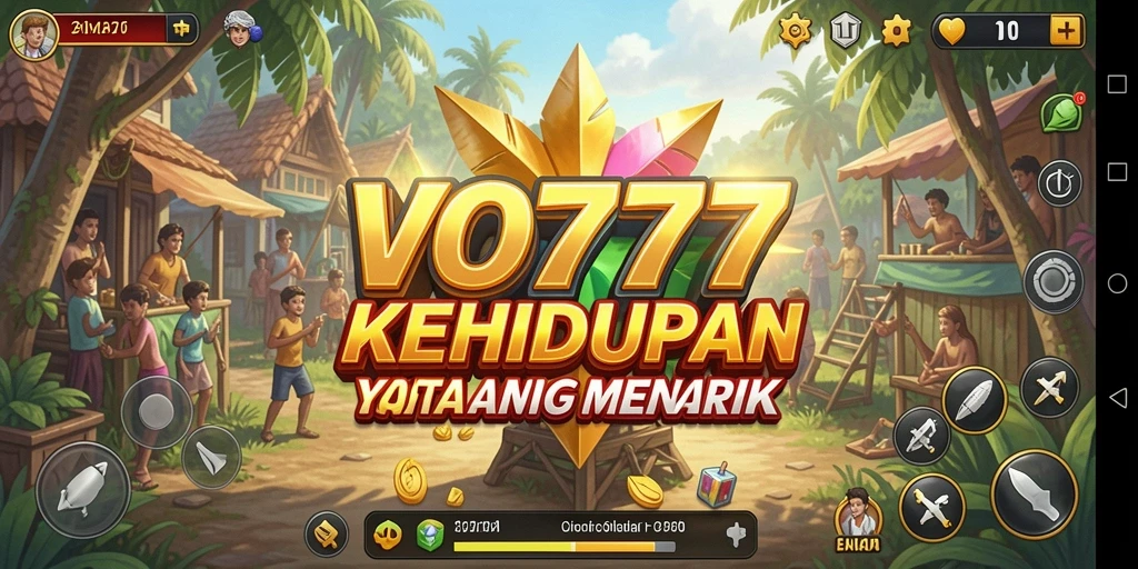 Tangkapan layar menunjukkan gameplay seru VO777 dengan karakter dan lingkungan yang menarik.